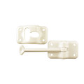 Jr Products JR Products 10424 Plastic T-Style Door Holder - Colonial White, 3-1/2" 10424